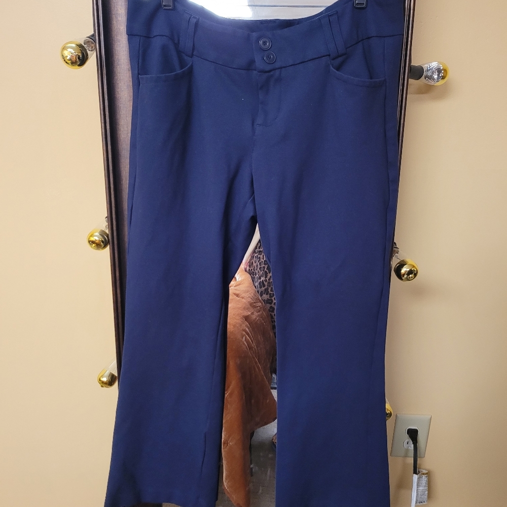Torrid Navy Blue Studio Ponte Pants